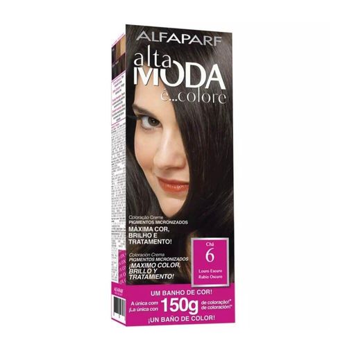 Coloração Alta Moda É... Colore Alfaparf Nº 6.0 Louro Escuro 150g