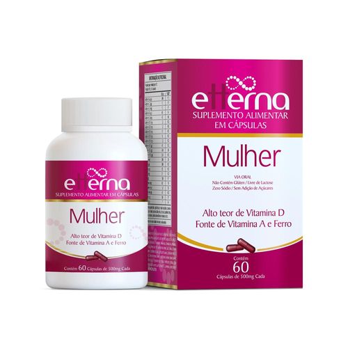 Mulher Etterna com 60 Cápsulas