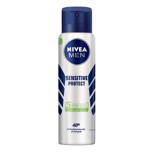 Desodorante Aerosol Nivea Men Sensitive Protect 48h 150ml