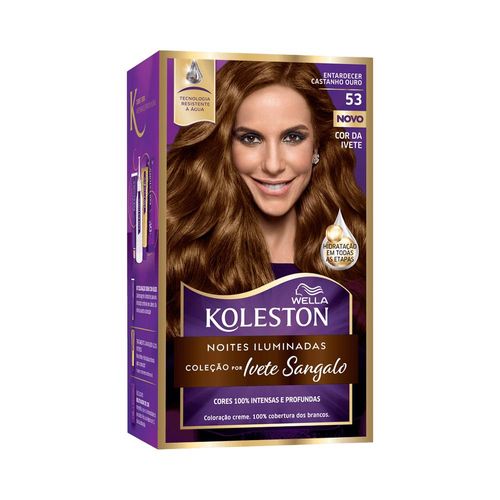 Tintura Koleston Nº 53 Castanho Ouro com 1 Unidade