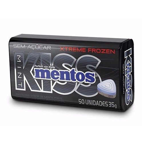 Kiss Xtreme Frozen Mentos com 50 Unidades