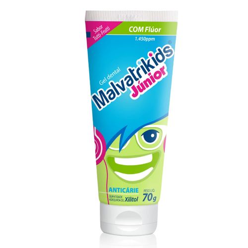 Gel Dental Infantil Anticárie Malvatrikids Júnior 70g