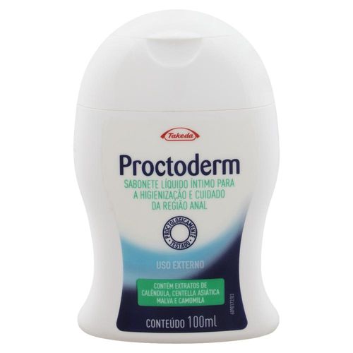 Proctoderm Sabonete Líquido Íntimo para Região Anal 100ml
