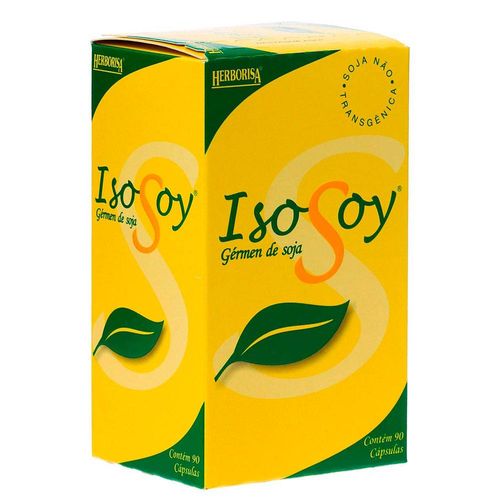 Isosoy Gérmen de Soja Herborisa com 90 Cápsulas