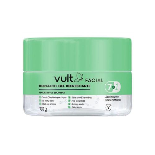 Gel Facial Vult Hidratante Refrescante 100g