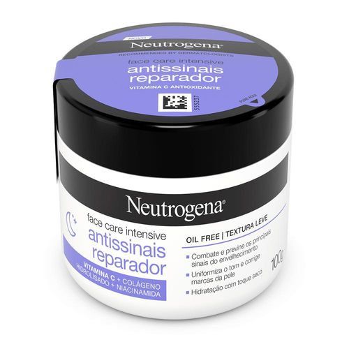 Creme Facial Antissinais Reparador Neutrogena 100g