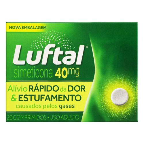 Luftal 40mg com 20 Comprimidos