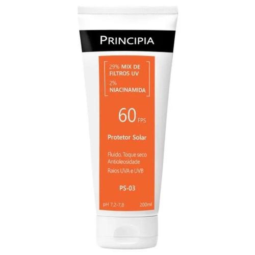 Protetor Solar Corporal Principia Skin PS-03 FPS 60 200ml