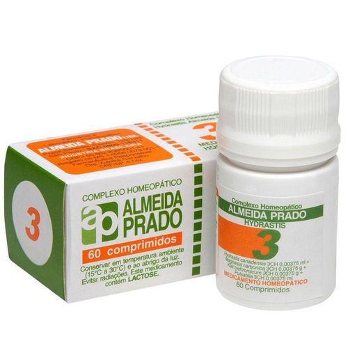 Complexo Homeopático Nº 3 com 60 Comprimidos