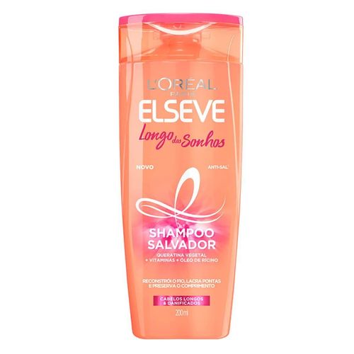Shampoo Loréal Paris Elseve Longo Dos Sonhos Frasco 200ml