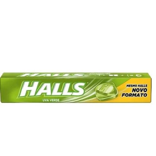 Balas Halls Sabor Uva Verde 28g