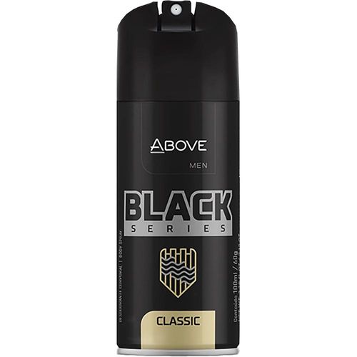 Desodorante Above Aerossol Black Classic 100ml