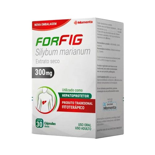 Forfig 300mg com 30 Cápsulas Gelatinosas Duras