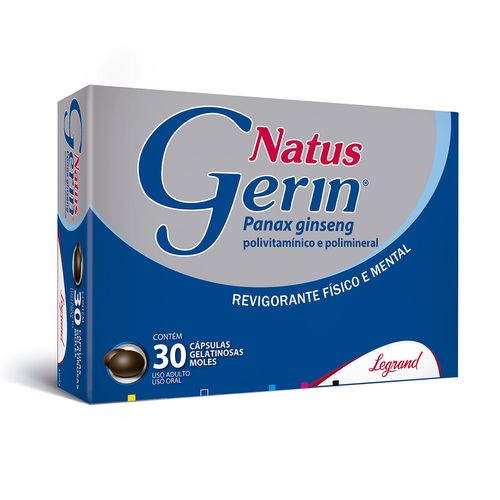 Natus Gerin com 30 Cápsulas