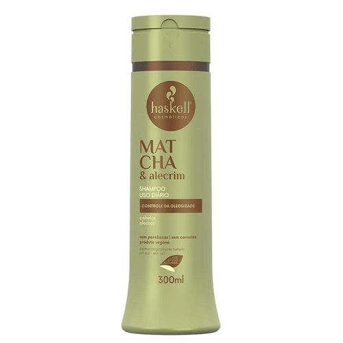 Shampoo Haskell Cosméticos Matcha E Alecrim 300ml