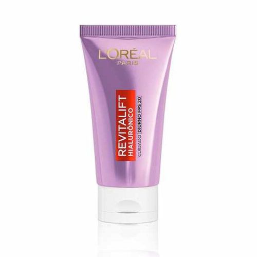Creme Facial Anti-Idade L'Oréal Revitalift Hialurônico Cuidado Diurno FPS 20 25g