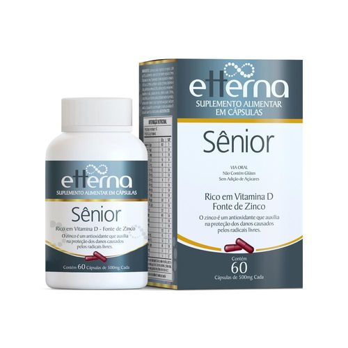 Sênior Etterna com 60 Cápsulas com 500mg