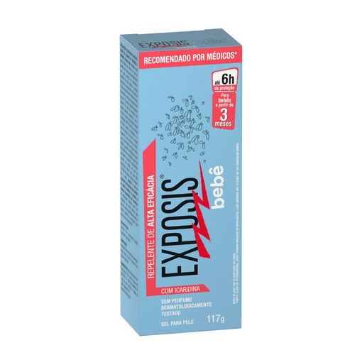 Repelente Exposis Bebê Gel 117g