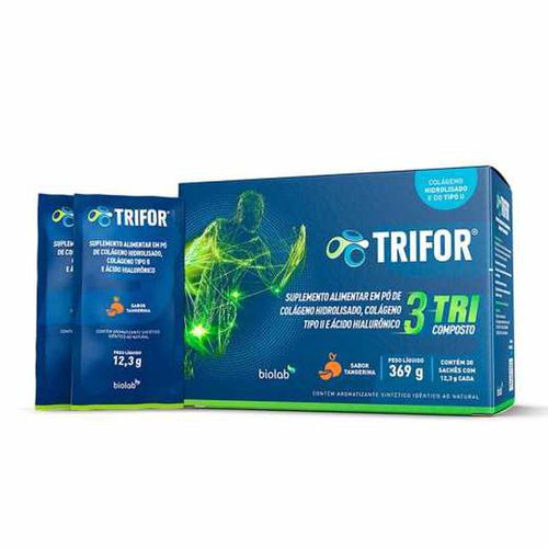 Suplemento Alimentar em Pó Trifor com 30 Sachês com 12,3g
