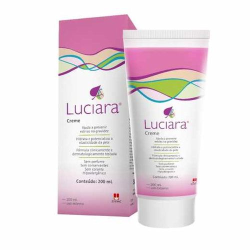 Creme Preventivo para Estrias Luciara Gestantes com 200ml