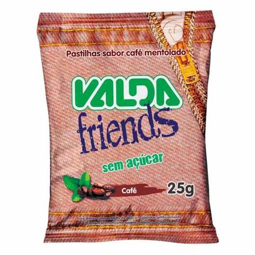 Pastilhas Valda Friends Café 25g