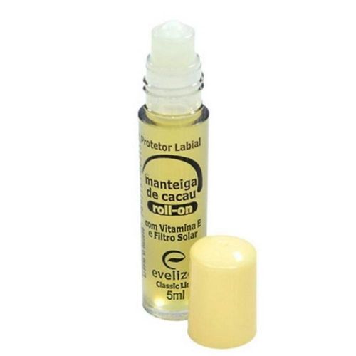 Protetor Labial Manteiga de Cacau Evelize Roll-on 5ml