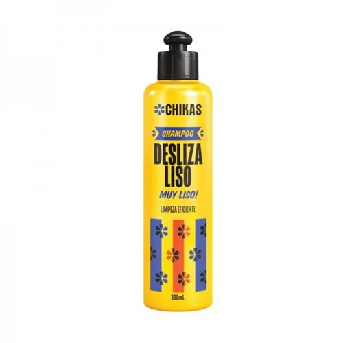 Shampoo Chikas Desliza Liso Muy Liso! Limpeza Eficiente 300ml