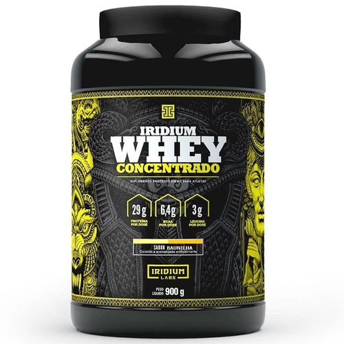 Whey Protein Conc Iridium Pó Baunilha 900g