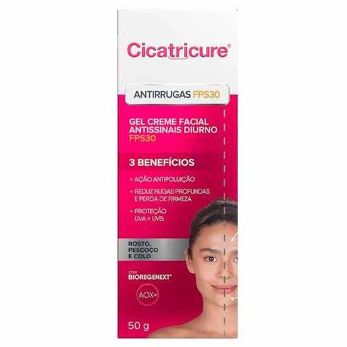 Creme Anti-idade Diurno FPS 30 Cicatricure 50g