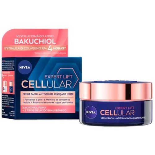 Nivea Cellular Creme Facial Antissinais Expert Lift Noite 50g