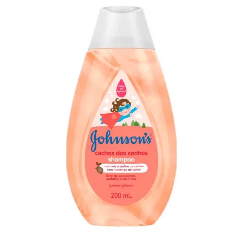 Shampoo Johnson's Cachos dos Sonhos 200ml