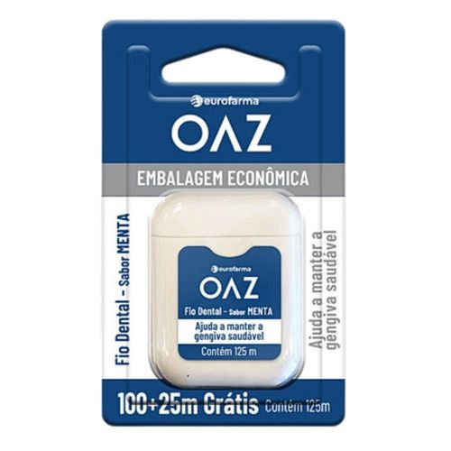 Fio Dental Oaz 125m com 1 Unidade