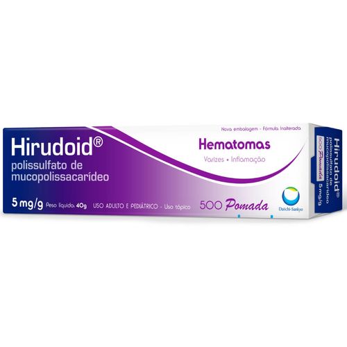 Hirudoid 5mg/g Pomada de Uso Dermatológico Bisnaga 40g