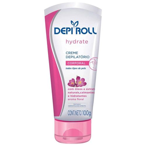 Creme Depilatório Corporal Floral Depi Roll 100g