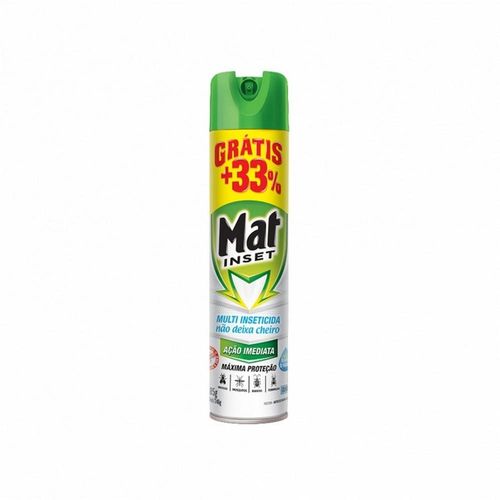Multi Inseticida Mat Inset Sem Cheiro + 33% Grátis Aerossol 360ml