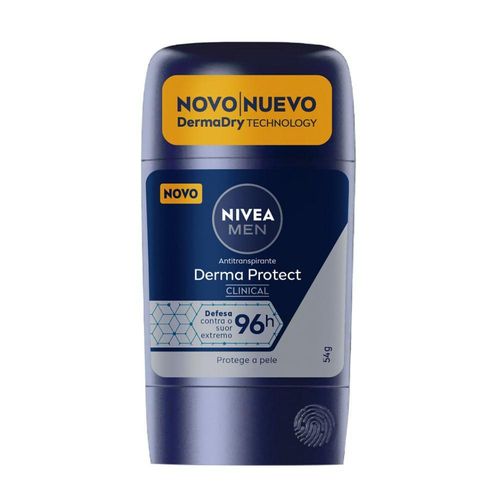 Desodorante Antitranspirante Stick Nivea Men Derma Protect Clinical 54g