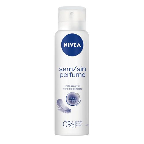 Desodorante Nivea Aerosol Sem Perfume 150ml