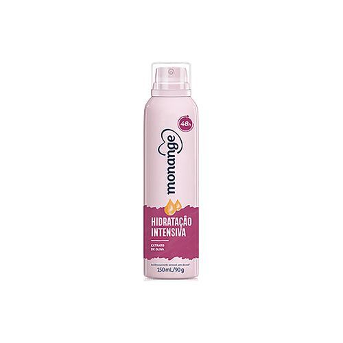 Desodorante Aerosol Monange Hidratação Intensiva 150ml