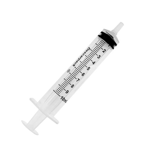Seringas Descartáveis Slip sem Agulhas Capacidade 10ml Descarpack com 1 Unidade
