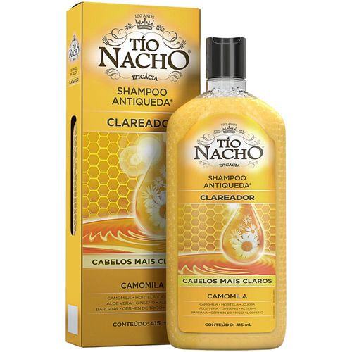 Shampoo Antiqueda Clareador Tio Nacho 415ml