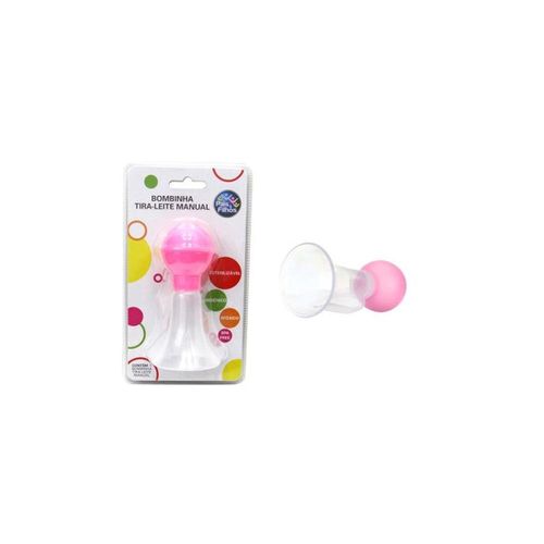 Bombinha Tiraleite Materno Pais E Filhos Manual Rosa com 1 Unidade