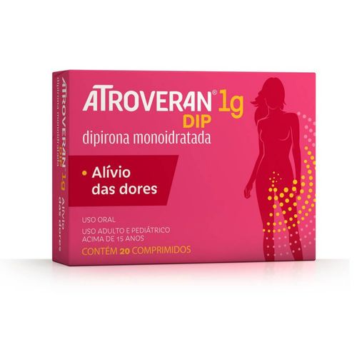 Atroveran Dip 1g com 20 Comprimidos