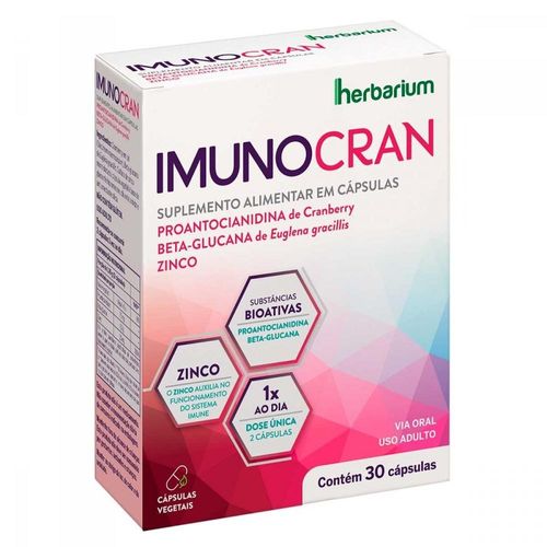 Herbarium Imunocran com 30 Cápsulas