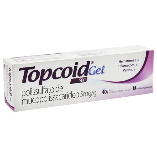 Topcoid 5mg/g Gel de Uso Dermatológico Bisnaga 40g