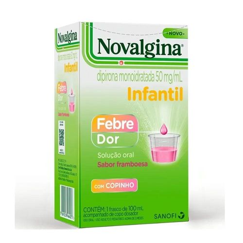 Novalgina Infantil com Copo Dosador Solução Oral 100ml