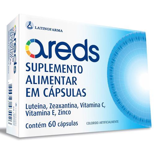 Suplemento Alimentar Areds com 60 Cápsulas