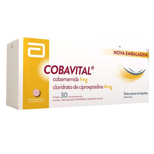 Cobavital 1mg + 4mg com 30 Microcomprimidos