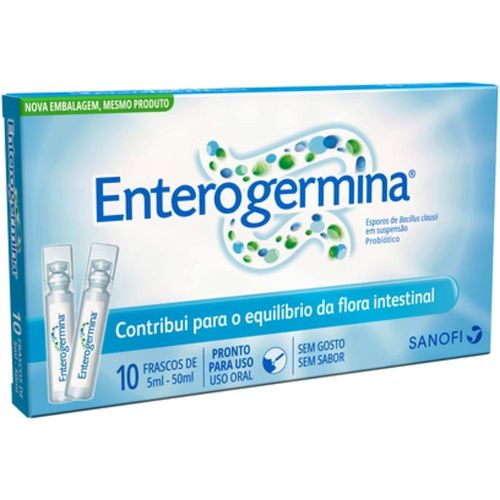 Enterogermina 2Bcfu/5ml Suspensão de Uso Oral com 10 Flaconetes com 5ml