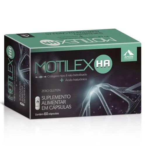 Suplemento Alimentar Motilex HA com 60 Cápsulas