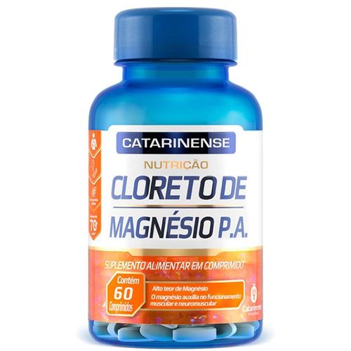 Cloreto de Magnésio P.A. Catarinense com 60 Comprimidos